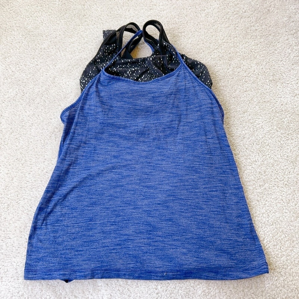 Lululemon Women Yoga Tank Size 6 Blue